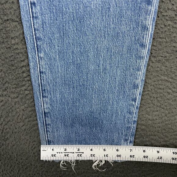 Abercrombie & Fitch Jeans Mens 31x32 Blue Vintage 90s Straight Fit Light Wash - Picture 13 of 14